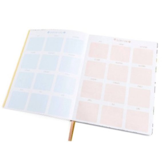 Callie Danielle 2023-24 Academic Teacher Planner Calendar Smileys 8.5 x 11 NWT - Picture 5 of 9